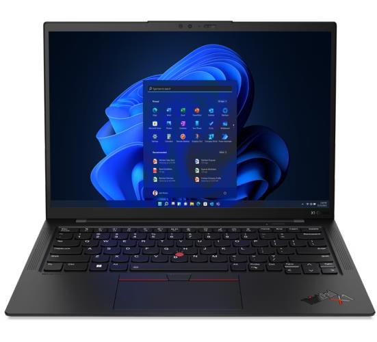 Das ThinkPad X1 Carbon Gen 11 ist ein leistungsstarkes Notebook mit einem Intel® Core™ i7-1370P Prozessor der 13. Generation, Windows® 11 Pro Betriebssystem, Intel® Iris® Xe Graphics und bis zu 64 GB LPDDR5x-5200 Arbeitsspeicher.